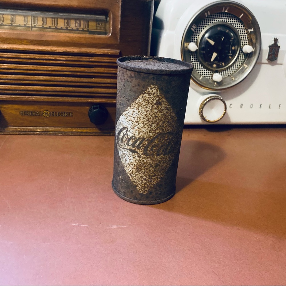 1950s Coca Cola Flat Top Can